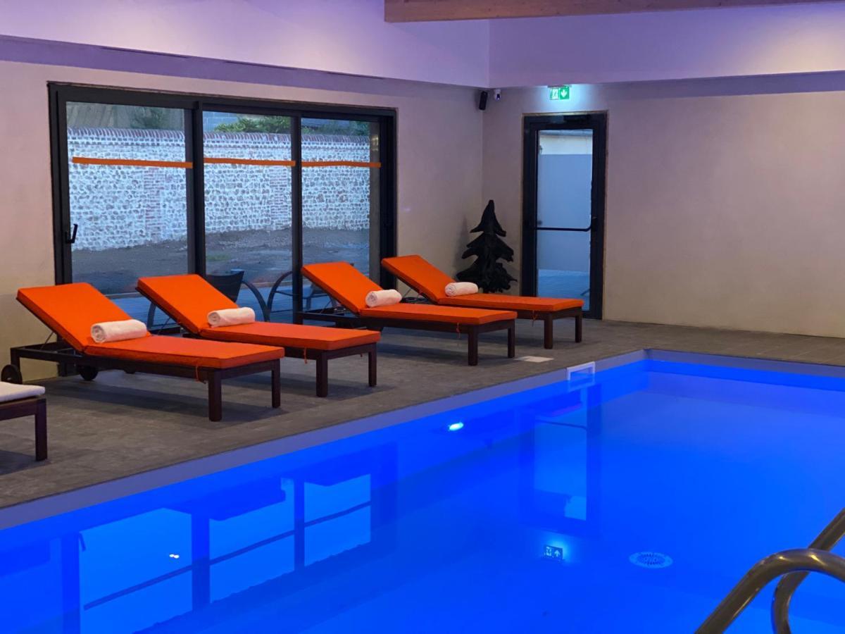 Hotel-Spa-Piscine Le Petit Castel Beuzeville-Honfleur Exterior photo